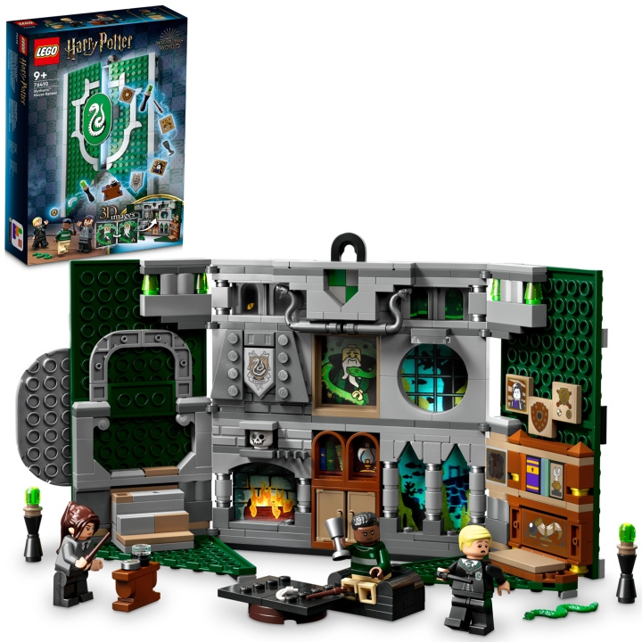 LEGO Slytherin - Elevhemsbanderoll 76410 in the group TOYS, KIDS & BABY PRODUCTS / Toys / Building toys / Lego at TP E-commerce Nordic AB (C23411)