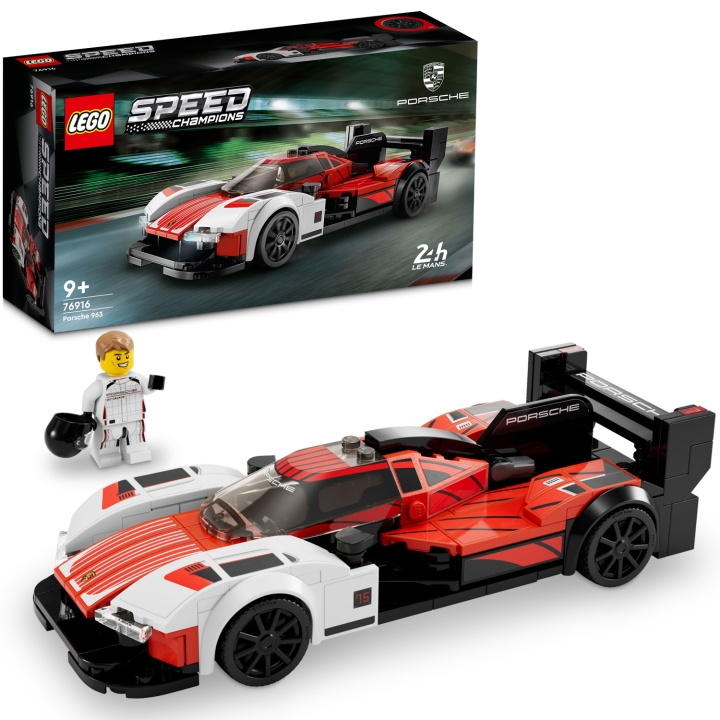 LEGO Speed Champions - Porsche 963 76916 in the group TOYS, KIDS & BABY PRODUCTS / Toys / Building toys / Lego at TP E-commerce Nordic AB (C23418)