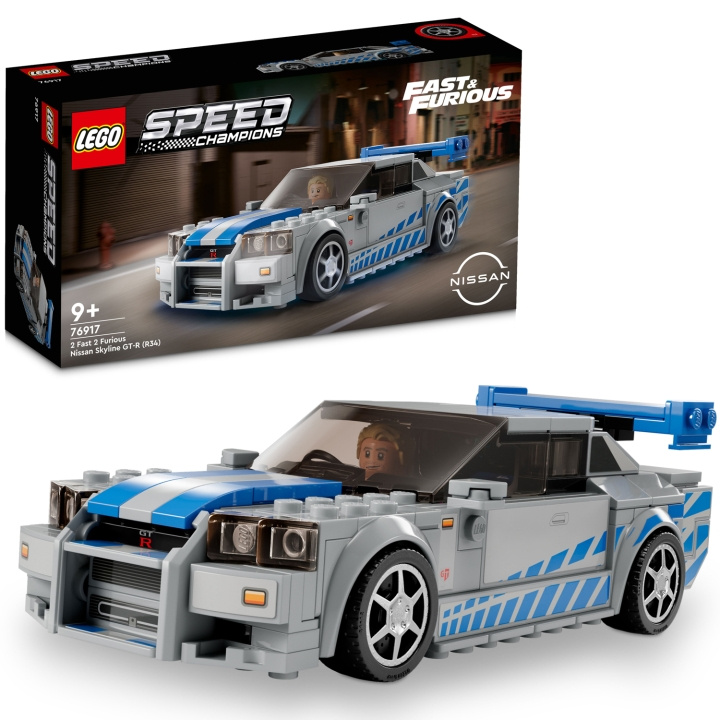LEGO Nissan Skyline GT-R (R34) 76917 in the group TOYS, KIDS & BABY PRODUCTS / Toys / Building toys / Lego at TP E-commerce Nordic AB (C23419)
