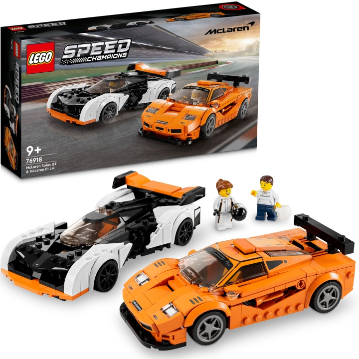 LEGO McLaren Solus GT & McLaren F1 LM 76918 in the group TOYS, KIDS & BABY PRODUCTS / Toys / Building toys / Lego at TP E-commerce Nordic AB (C23420)