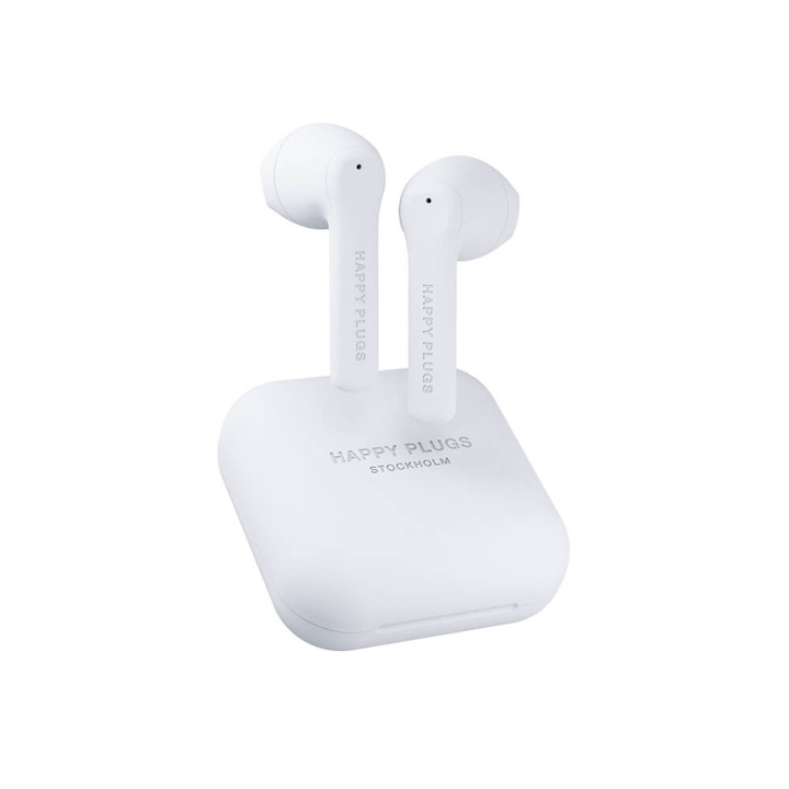 Happy Plugs Headphone Air 1 Go In-Ear TWS White in the group HOME ELECTRONICS / Audio & Picture / Headphones & Accessories / Headphones at TP E-commerce Nordic AB (C23477)