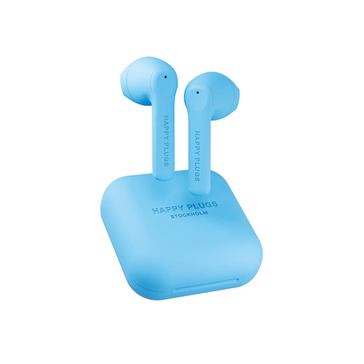 Happy Plugs Headphone Air 1 Go In-Ear TWS Blue in the group HOME ELECTRONICS / Audio & Picture / Headphones & Accessories / Headphones at TP E-commerce Nordic AB (C23482)