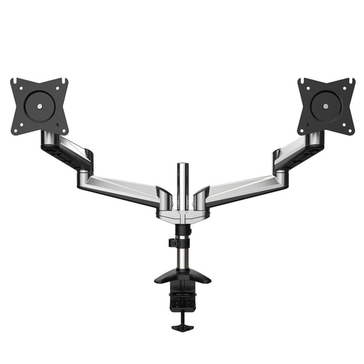Desire2 Monitor Arm Duo Aluminium Gas in the group COMPUTERS & PERIPHERALS / Computer monitor / Monitor arms & mounts at TP E-commerce Nordic AB (C23573)