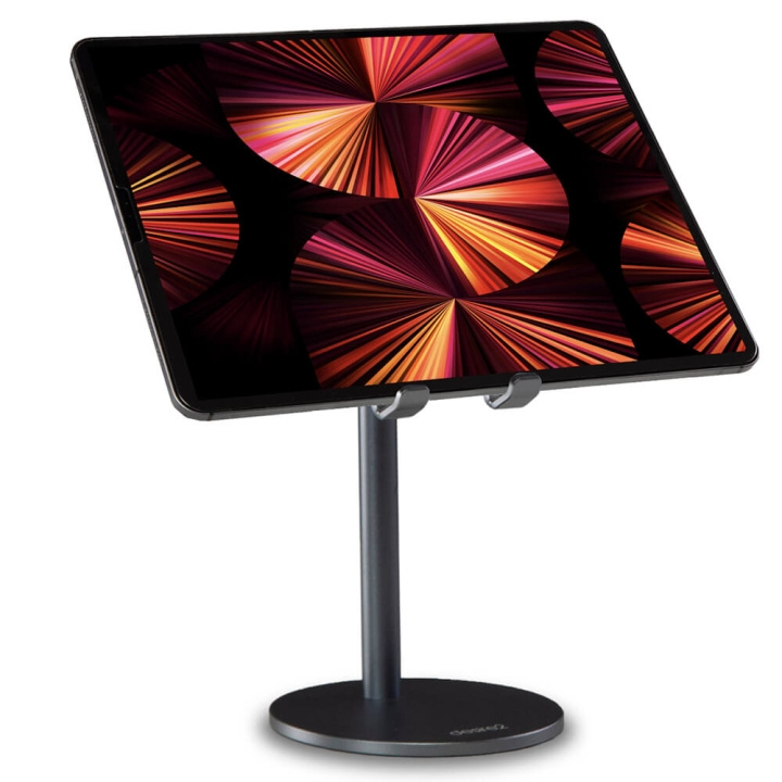 Desire2 Adjustable Stand Smartphone and Tablet Silver in the group SMARTPHONE & TABLETS / Other accessories / Docks, Tripods & Holders at TP E-commerce Nordic AB (C23576)