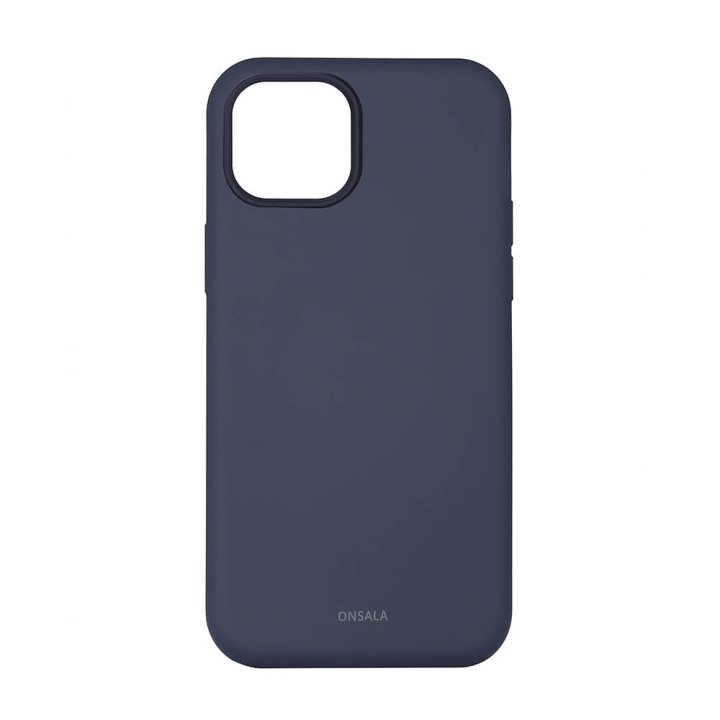 Onsala Phone Case Silicone Dark Blue - iPhone 13 /14 in the group SMARTPHONE & TABLETS / Phone cases / Apple / iPhone 14 at TP E-commerce Nordic AB (C23590)