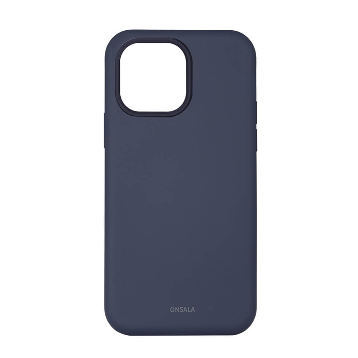 Onsala Phone Case Silicone Dark Blue - iPhone 14 Pro Max in the group SMARTPHONE & TABLETS / Phone cases / Apple / iPhone 14 at TP E-commerce Nordic AB (C23593)