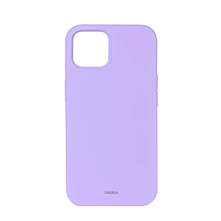 Onsala Phone Case Silicone Purple - iPhone 13 /14 in the group SMARTPHONE & TABLETS / Phone cases / Apple / iPhone 14 at TP E-commerce Nordic AB (C23594)