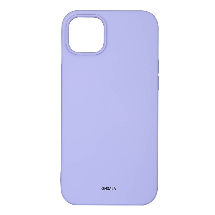 Onsala Phone Case Silicone Purple - iPhone 14 Plus in the group SMARTPHONE & TABLETS / Phone cases / Apple / iPhone 14 at TP E-commerce Nordic AB (C23595)