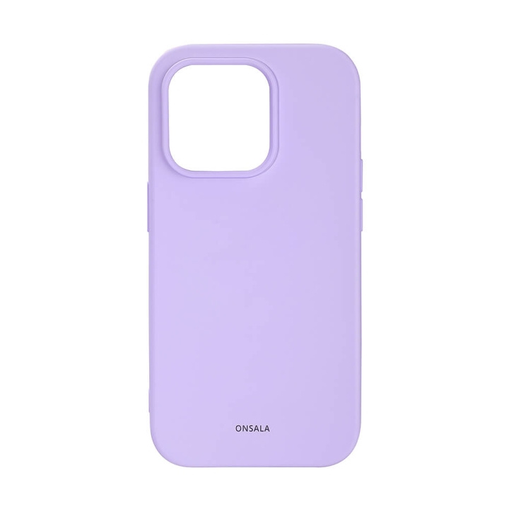 Onsala Phone Case Silicone Purple - iPhone 14 Pro in the group SMARTPHONE & TABLETS / Phone cases / Apple / iPhone 14 at TP E-commerce Nordic AB (C23596)