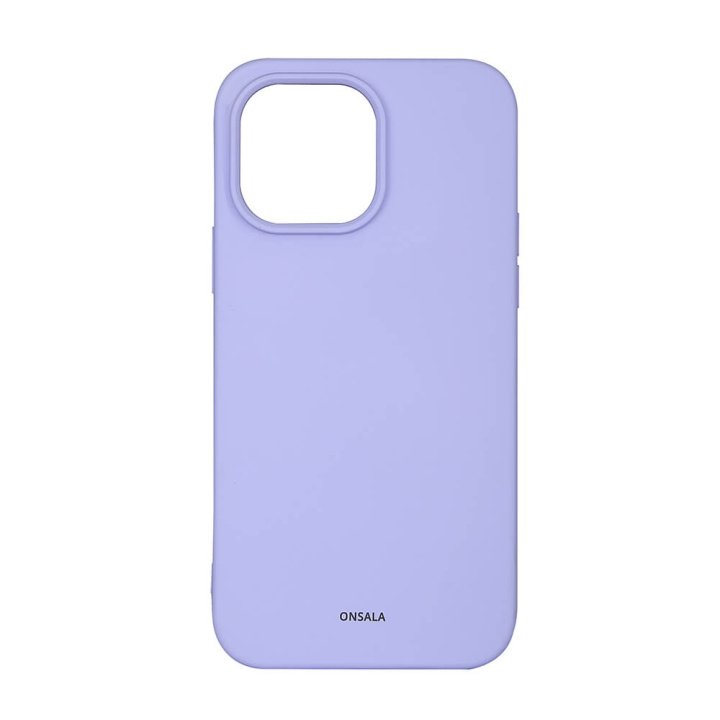 Onsala Phone Case Silicone Purple - iPhone 14 Pro Max in the group SMARTPHONE & TABLETS / Phone cases / Apple / iPhone 14 at TP E-commerce Nordic AB (C23597)