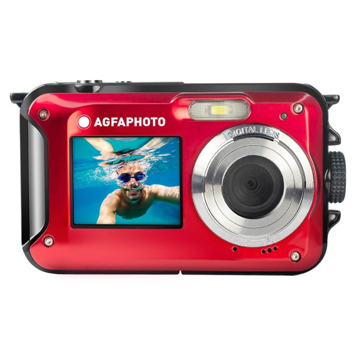 Agfa Digital Camera WP8000 CMOS WP 24MP Red Full HD in the group HOME ELECTRONICS / Photo & Video / Cameras at TP E-commerce Nordic AB (C23609)