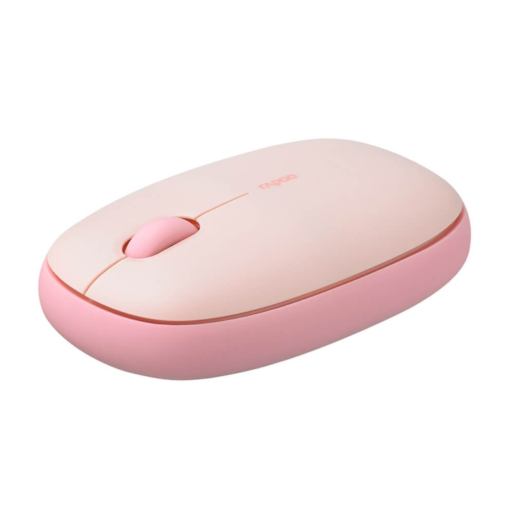 Rapoo Wireless Mouse M660 Silent Multi-Mode Pink in the group COMPUTERS & PERIPHERALS / Mice & Keyboards / Mice / Wireless at TP E-commerce Nordic AB (C23630)
