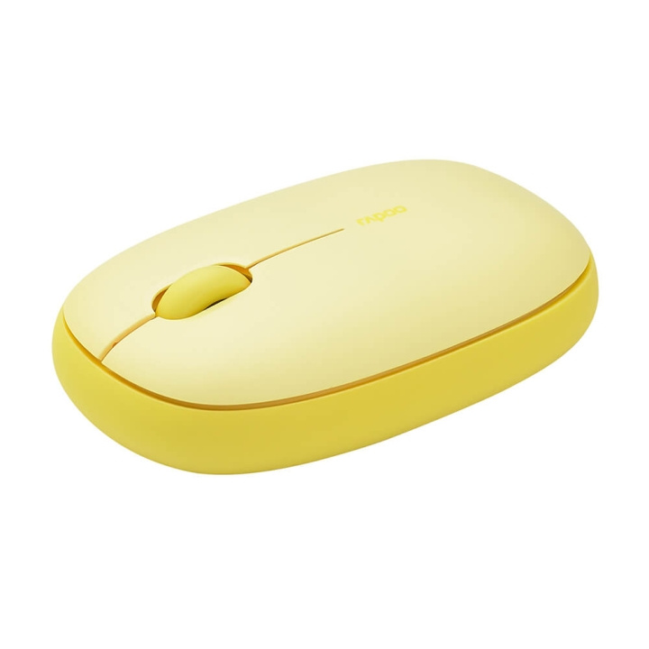 Rapoo Wireless Mouse M660 Silent Multi-Mode Yellow in the group COMPUTERS & PERIPHERALS / Mice & Keyboards / Mice / Wireless at TP E-commerce Nordic AB (C23631)