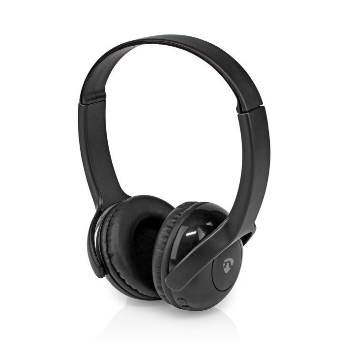 Nedis Wireless On-Ear Headphones | Battery play time: 8 hrs | Built-in microphone | Press Control | Voice control support | Volume control in the group HOME ELECTRONICS / Audio & Picture / Headphones & Accessories / Headphones at TP E-commerce Nordic AB (C23650)