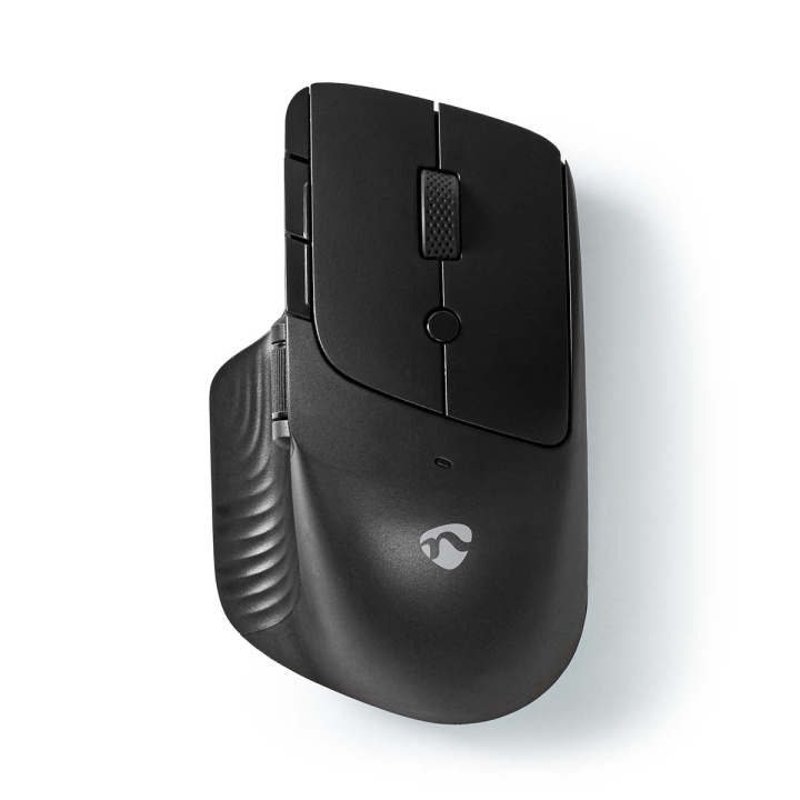 Nedis Mouse | Wireless | 800 / 1200 / 1600 dpi | Adjustable DPI | Number of buttons: 6 | Right-Handed in the group COMPUTERS & PERIPHERALS / Mice & Keyboards / Mice / Wireless at TP E-commerce Nordic AB (C23655)