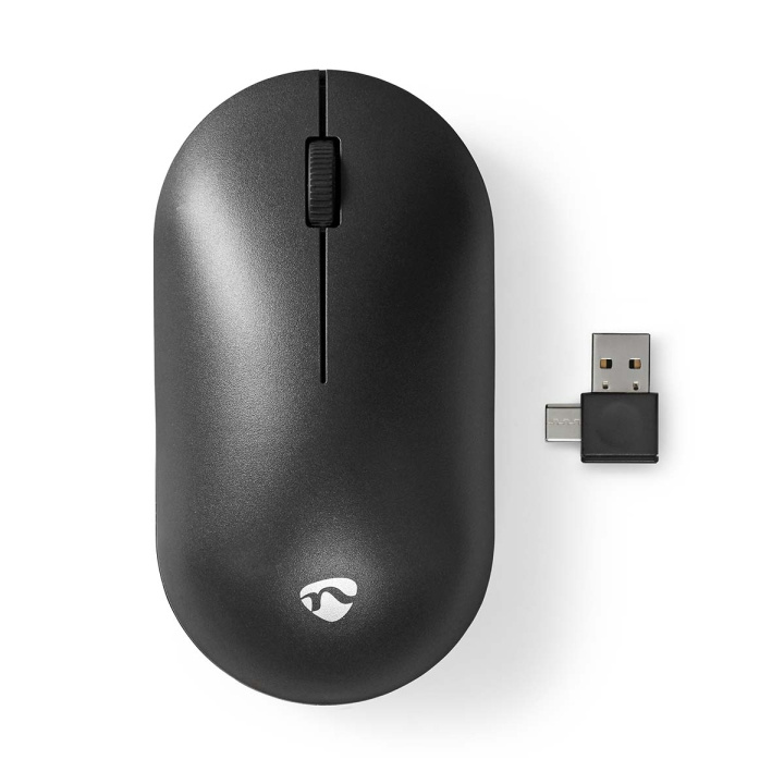 Nedis Mouse | Wireless | Silent mouse | 1200 dpi | Number of buttons: 3 | Both Handed in the group COMPUTERS & PERIPHERALS / Mice & Keyboards / Mice / Wireless at TP E-commerce Nordic AB (C23657)