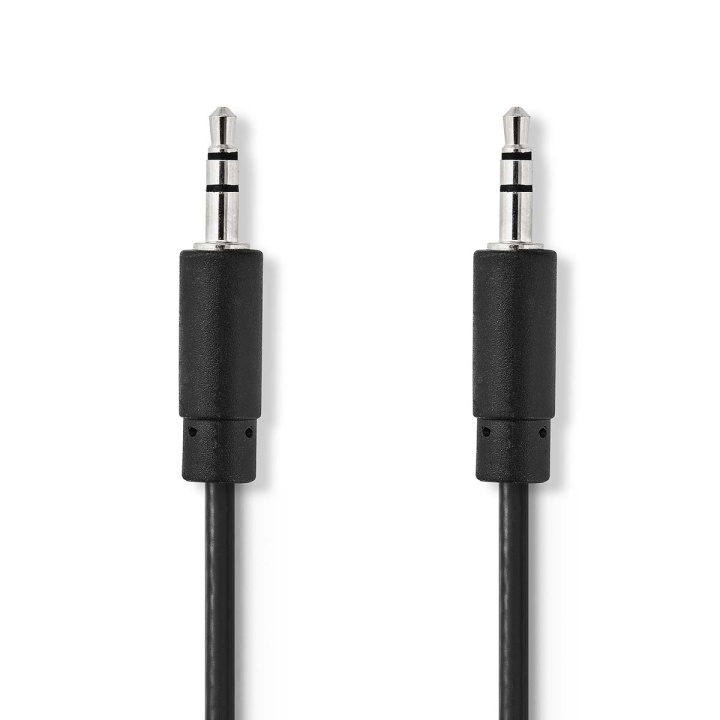 Nedis Stereo Audio Cable | 3.5 mm Male | 3.5 mm Male | Nickel Plated | 1.00 m | Round | Black | Box in the group HOME ELECTRONICS / Audio & Picture / Speakers & accessories / Accessories at TP E-commerce Nordic AB (C23758)