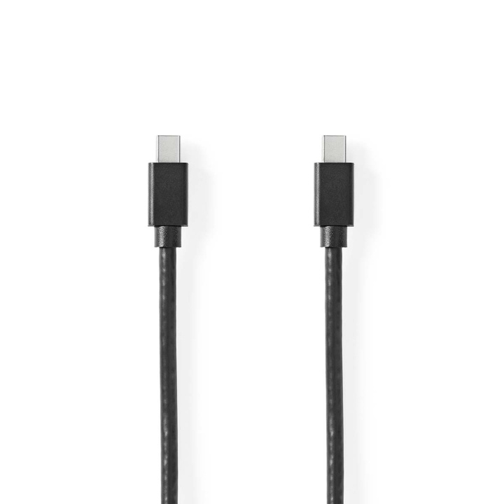 Nedis Mini DisplayPort Cable | DisplayPort 1.4 | Mini DisplayPort Male | Mini DisplayPort Male | 48 Gbps | Nickel Plated | 2.00 m | Round | PVC | Black | Blister in the group COMPUTERS & PERIPHERALS / Computer cables / DisplayPort / Cables at TP E-commerce Nordic AB (C23844)