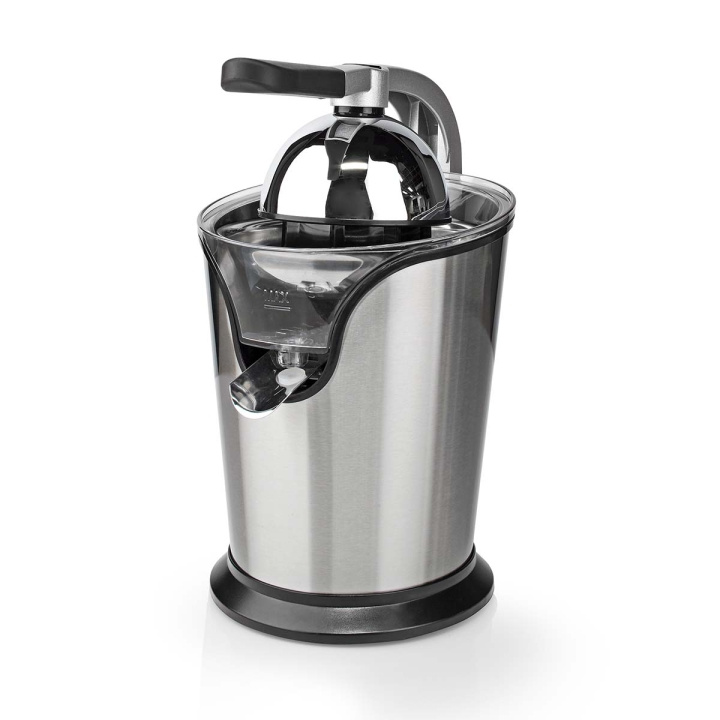 Nedis Citrus Press | 100 W | Aluminium / Black in the group HOME, HOUSEHOLD & GARDEN / Household appliances / Water & Juice / Juice presses at TP E-commerce Nordic AB (C23908)