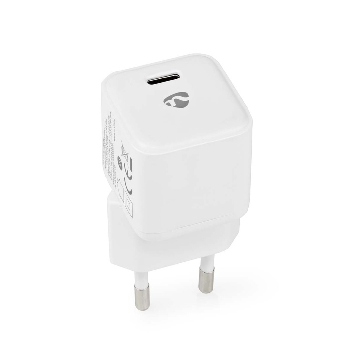 Nedis Wall Charger | Quick charge feature | 1.5 / 2.0 / 2.5 / 3.0 A | Number of outputs: 1 | USB-C™ | Automatic Voltage Selection in the group SMARTPHONE & TABLETS / Chargers & Cables / Wall charger / Wall charger USB-C at TP E-commerce Nordic AB (C23929)
