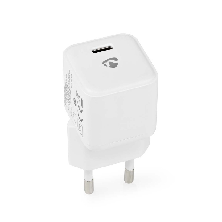 Nedis Wall Charger | PD3.0 30W | Quick charge feature | 1.5 / 2.0 / 2.5 / 3.0 A | Number of outputs: 1 | USB-C™ | Automatic Voltage Selection | White in the group SMARTPHONE & TABLETS / Chargers & Cables / Wall charger / Wall charger USB-C at TP E-commerce Nordic AB (C23929)