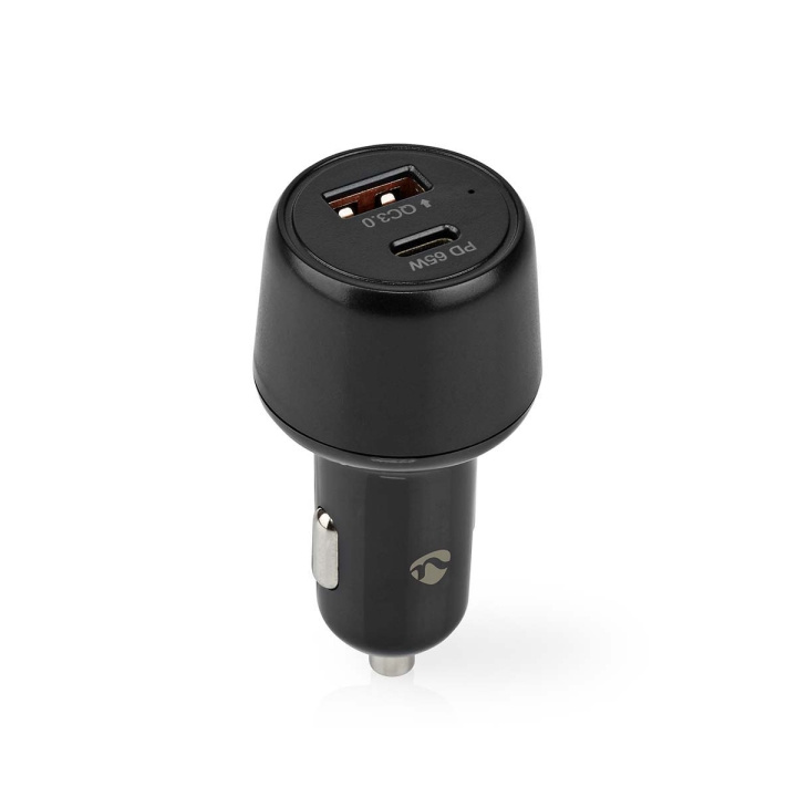 Nedis Car Charger | 2.0 / 3.0 / 3.25 A | Number of outputs: 2 | Port type: USB-A / USB-C™ | Automatic Voltage Selection in the group SMARTPHONE & TABLETS / Chargers & Cables / Car chargers / Car chargers Type-C at TP E-commerce Nordic AB (C23942)
