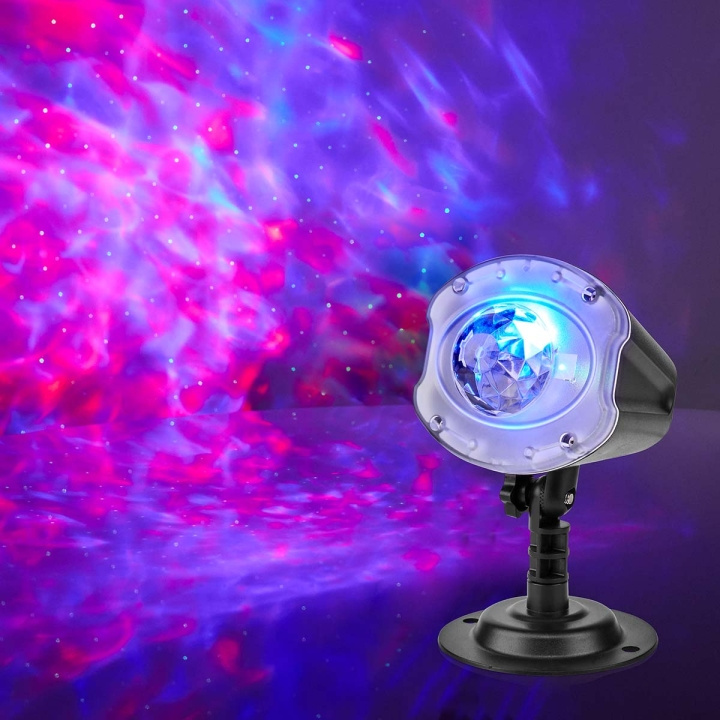 Nedis Decorative Light | LED and laser projector | Colourful LED and green laser | Indoor & Outdoor | Remote control in the group HOME ELECTRONICS / Lighting / Christmas lights at TP E-commerce Nordic AB (C23970)