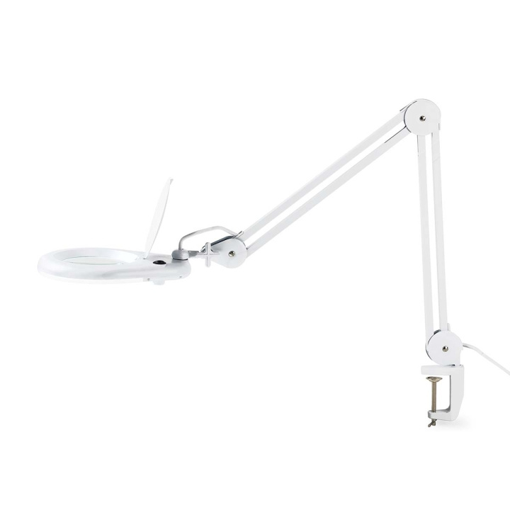 Nedis Magnifying Table Lamp | Lens strength: 3 Diopter | 6500 K | 9 W | 720 lm | White in the group HOME, HOUSEHOLD & GARDEN / Tools / Other tools & Accesories at TP E-commerce Nordic AB (C23981)