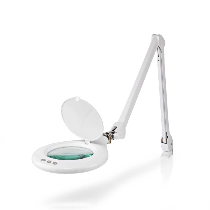 Nedis Magnifying Table Lamp | Lens strength: 3 Diopter | 6500 K | 10 W | 660 lm | White in the group HOME, HOUSEHOLD & GARDEN / Tools / Other tools & Accesories at TP E-commerce Nordic AB (C23982)