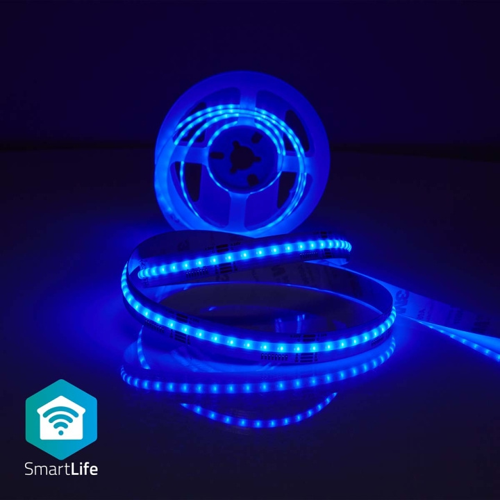 Nedis SmartLife LED Strip | Wi-Fi | RGB / Warm to Cool White | 2.00 m | IP20 | 2700 - 6500 K | 860 lm | Android™ / IOS in the group HOME ELECTRONICS / Lighting / LED strips at TP E-commerce Nordic AB (C23990)