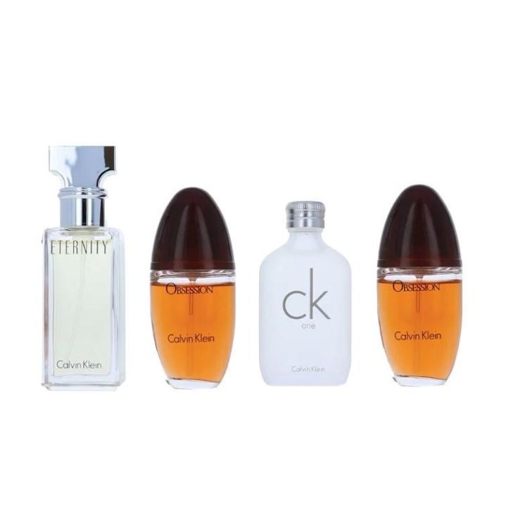 Giftset Calvin Klein Women 4 x 15ml in the group BEAUTY & HEALTH / Fragrance & Perfume / Perfumes / Perfume sets at TP E-commerce Nordic AB (C24009)