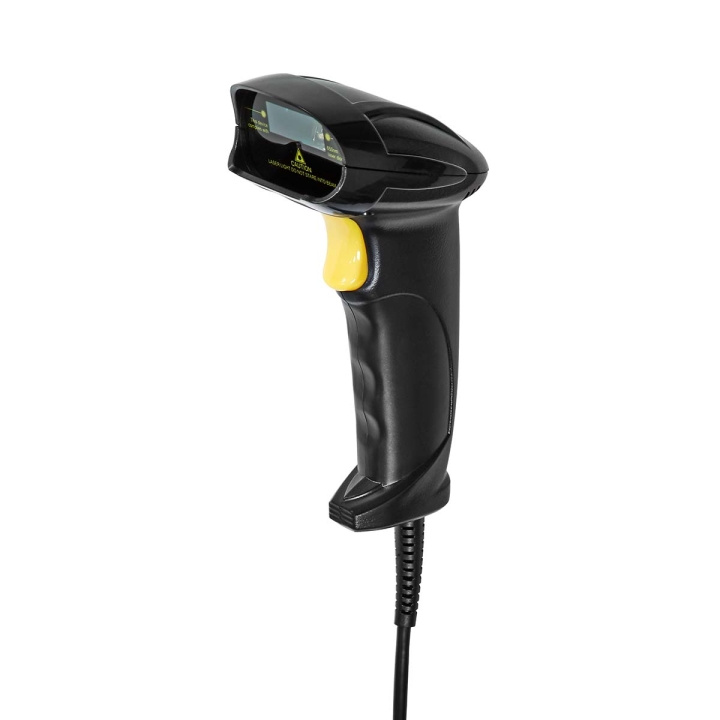 Nedis Barcode Scanner | Laser | Wired | 1D Linear | USB Powered | USB 2.0 in the group COMPUTERS & PERIPHERALS / Computer accessories / Barcode readers at TP E-commerce Nordic AB (C24048)