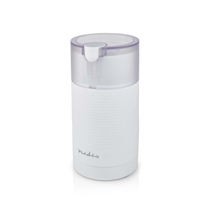 Nedis Coffee Grinder | 70 g | 150 W | White in the group HOME, HOUSEHOLD & GARDEN / Household appliances / Coffee makers and accessories / Filters & Accessories at TP E-commerce Nordic AB (C24104)