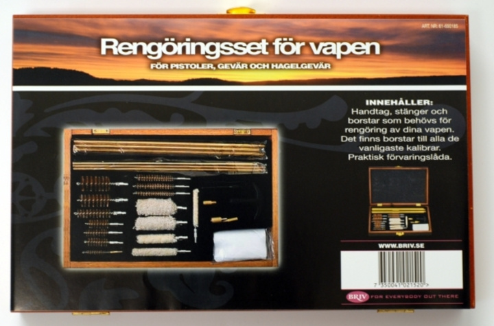 Rengöringsset universal för vapen, 1/6/12 in the group Sport, leisure & Hobby / Outdoor recreation / Outdoor recreation gadgets at TP E-commerce Nordic AB (C24288)
