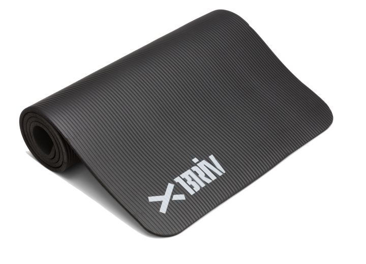 Briv Träningsmatta NBR 10 mm 180x60 cm, Svart in the group Sport, leisure & Hobby / Exercise equipment / Exercise accessories at TP E-commerce Nordic AB (C24366)