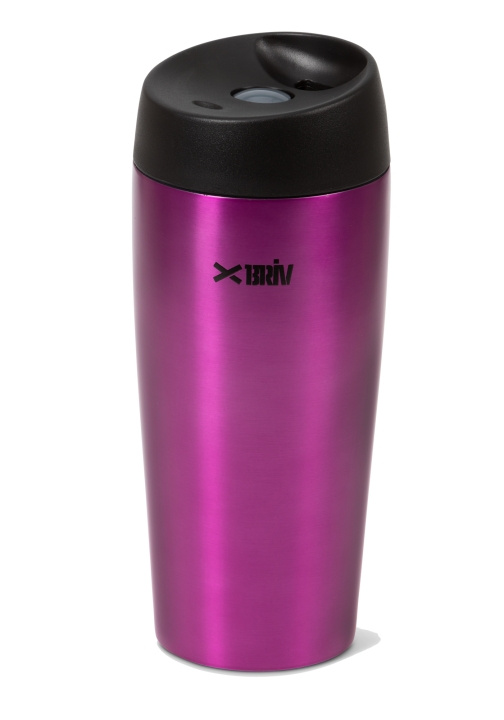 Briv Termosmugg 400 ml, Lila in the group Sport, leisure & Hobby / Outdoor recreation / Thermoses & Water Bottles at TP E-commerce Nordic AB (C24435)