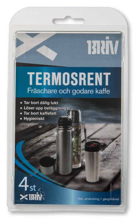 Briv Termosrent 4-pack in the group Sport, leisure & Hobby / Outdoor recreation / Thermoses & Water Bottles at TP E-commerce Nordic AB (C24440)