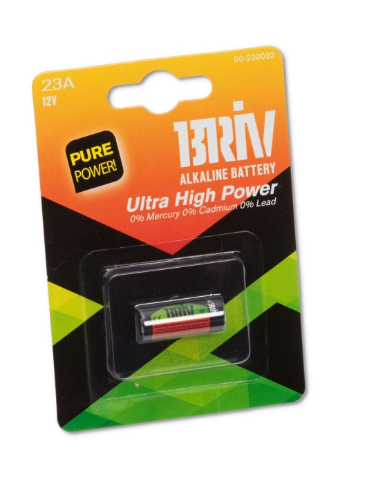 Batteri 23A Alkaline 12V, 1/6/36 - 1 st in the group HOME ELECTRONICS / Batteries & Chargers / Batteries / Other at TP E-commerce Nordic AB (C24450)