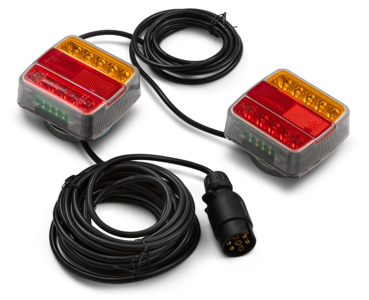 Baklykteset LED magnetfäste 2-pack komplett, 1/6 in the group CAR / Car lights / Warning lights at TP E-commerce Nordic AB (C24605)