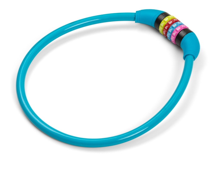 Bicycle lock Wire Color Combination 12x650 mm in the group Sport, leisure & Hobby / Sports equipment / Bicycle accessories / Other bike accessories at TP E-commerce Nordic AB (C24660)