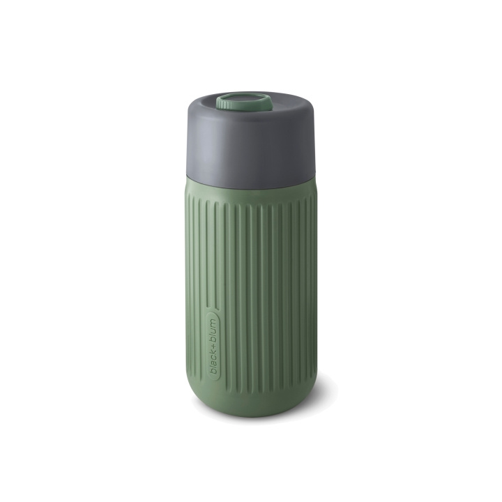 Black+Blum Take-away-mugg, B+B Granit/Oliv in the group Sport, leisure & Hobby / Outdoor recreation / Thermoses & Water Bottles at TP E-commerce Nordic AB (C24816)