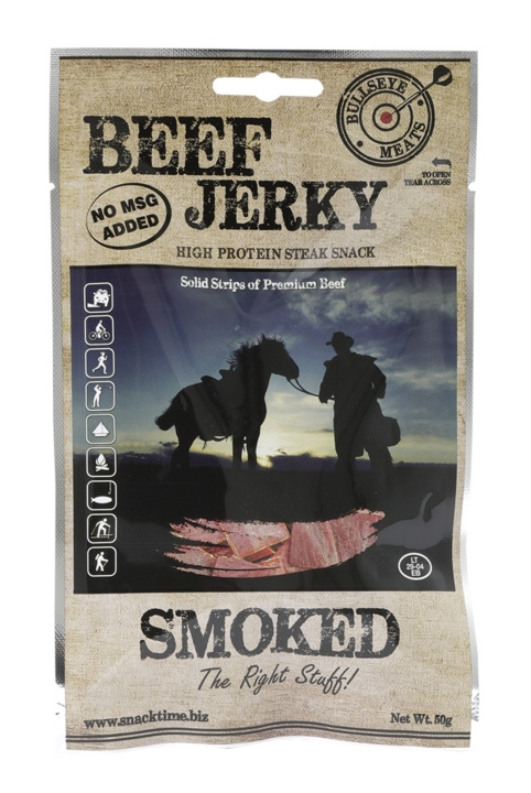 Beef Jerky Smoked 50 g in the group Sport, leisure & Hobby / Outdoor recreation / Outdoor recreation gadgets at TP E-commerce Nordic AB (C24839)