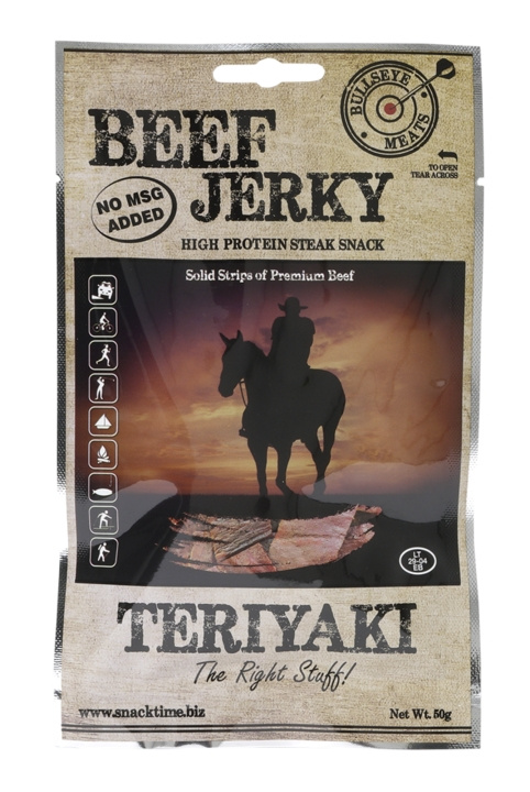 Beef Jerky Teriyaki 50 g in the group Sport, leisure & Hobby / Outdoor recreation / Outdoor recreation gadgets at TP E-commerce Nordic AB (C24840)