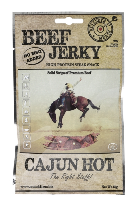 Beef Jerky Cajun Hot 50 g in the group Sport, leisure & Hobby / Outdoor recreation / Outdoor recreation gadgets at TP E-commerce Nordic AB (C24841)