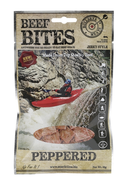 Beef Bites Peppered 50 g in the group Sport, leisure & Hobby / Fun stuff / Candy at TP E-commerce Nordic AB (C24842)