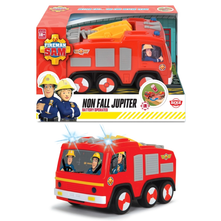 Simba Toys Brandman Sam Non Fall Jupiter Brandbil in the group TOYS, KIDS & BABY PRODUCTS / Toys / Toy cars at TP E-commerce Nordic AB (C24929)