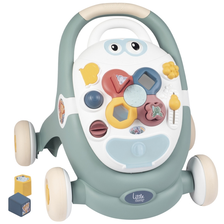 Smoby 3-i-1 Lära-Gå-Vagn in the group TOYS, KIDS & BABY PRODUCTS / Baby toys / Baby walkers at TP E-commerce Nordic AB (C24943)