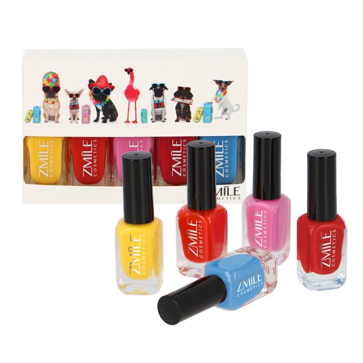 Zmile Cosmetics Gel Like Nail Polish Set Summer Vacation in the group BEAUTY & HEALTH / Manicure / Pedicure / Nail polish at TP E-commerce Nordic AB (C24998)