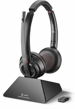 Poly, Savi 8220 UC, Stereo, MS, W. Stand in the group COMPUTERS & PERIPHERALS / Computer accessories / Headset at TP E-commerce Nordic AB (C25125)