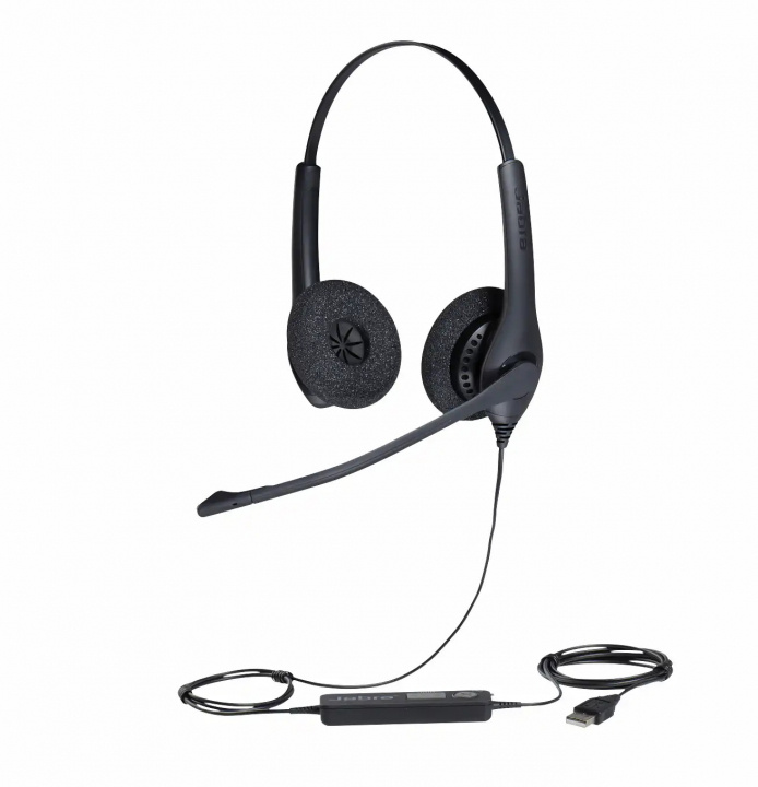 Jabra Biz 1500 Duo - USB in the group COMPUTERS & PERIPHERALS / Computer accessories / Headset at TP E-commerce Nordic AB (C25137)